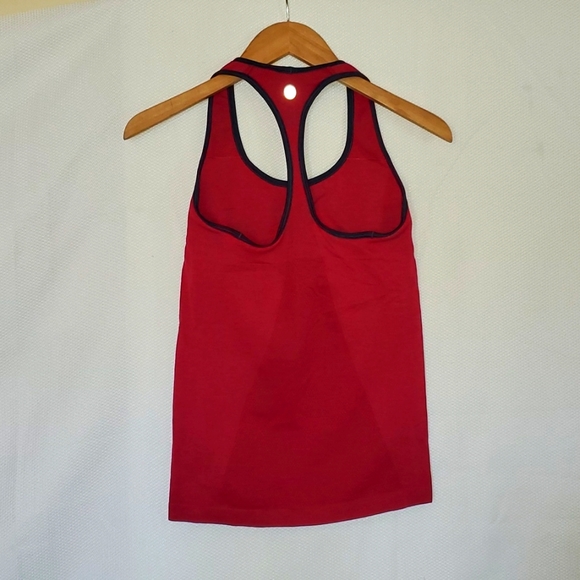 Lululemon In the Flow Tank Top Heathered Regal Plum Size 8 - Picture 5 of 5